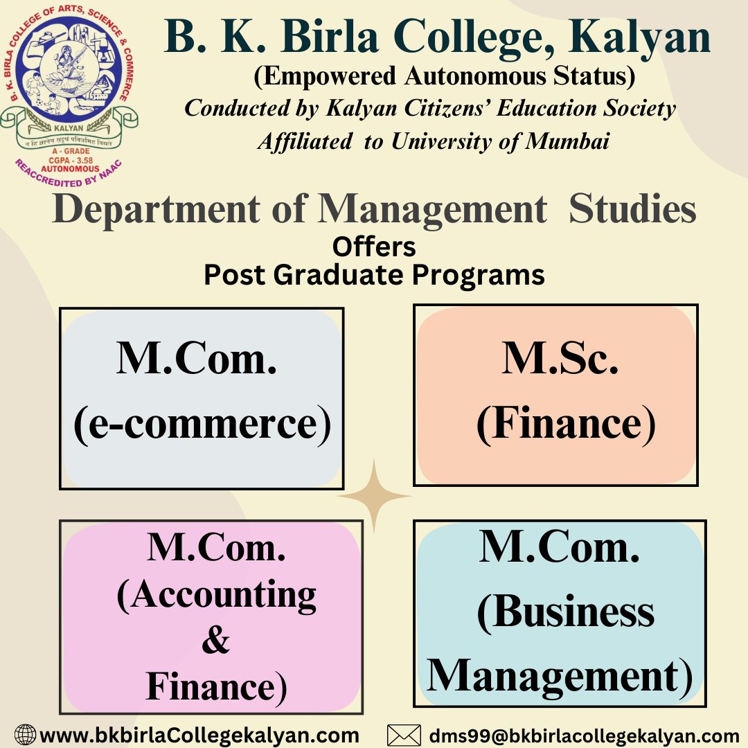 B.K. Birla College of Arts, Science & Commerce, Kalyan